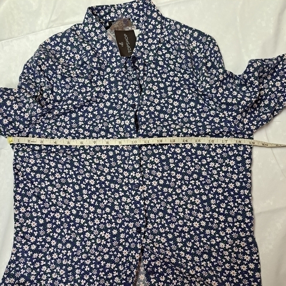 TOPSHOP Floral Button down Shirt - Picture 9 of 9